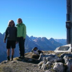 Predigtstein im Herbst mit Blick Richtung Ehrwald